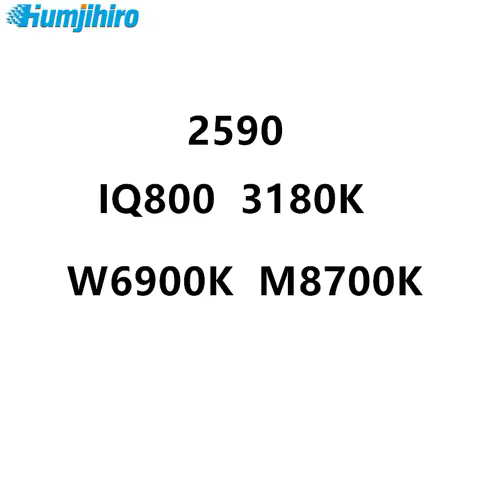 Black 2590 IQ800 3180K W6900K M8700K for Inkjet Printer
