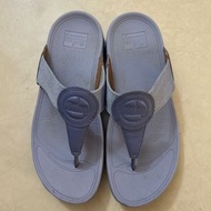 二手 fitflop 紫色拖鞋 正品 穿不到10次