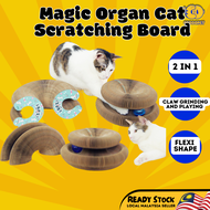 Cat Scratcher Corrugated Scratching Board Pad Kitten Cat Tree Cat Toy with Catnip Cat Scratches 猫抓板 Papan Calar Kucing