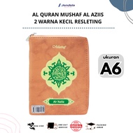 Al-quran Mushaf Al-Aziis 2 Colors A6 Zipper - Al-quran Pocket
