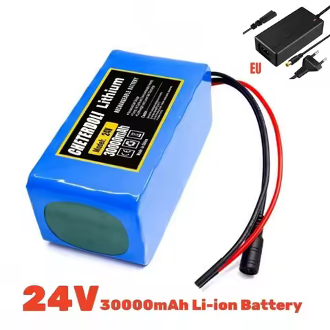 HoverBoard 24V 30000mAh Rechargeable Batteries 29.4V Lithium Battery Wheelchair Battery 7S3P li ion 