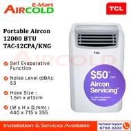 TCL Portable Aircon 12000 btu TAC-12CPA/KNG