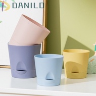 DANILO1 Detachable Bottom Flowerpot, Convenient Plastic Round Flower Pot, Gardening Tools Thickened Creative Multicolor Flowerpot Home Supplies