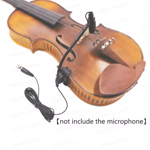 Instrument Condenser Microphone Universal Stand Clamp For Violin Compatible For DPA4099 Microphone S