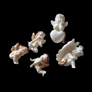 3 Types of Different Types Little Angels Dried Fondant Pace Silicone Molds Symmetrical Angels