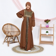 Abaya Turki Anak Perempuan Baju Gamis Turkey Remaja Tanggung Hitam Warna Putih Mewah Terbaru 2023 | 