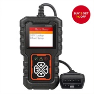 New CY3001 universal OBD II scanner for automotive engine fault codes, designed to read and erase er
