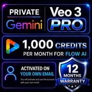 Veo 3 Ai Pro, Private, 1 Year, Gemini, Veo 3 Gemini Pro, Veo 3 unlimited
