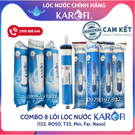 Combo 8 lõi lọc nước Karofi chính hãng dùng cho máy lọc nước Karofi K8I-1