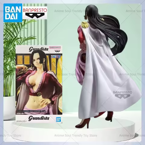In Stock Officially Licensed Bandai BANPRESTO One Piece Grandista Boa Hancock Anime Action Figures M