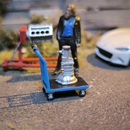 Engine Transmission Block 1/64 Scale - 1:64. Diecast Diorama Accessories