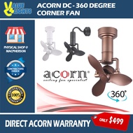 ACORN DC-360 Corner Fan (Ceiling/ Wall Mount) 16 Inch