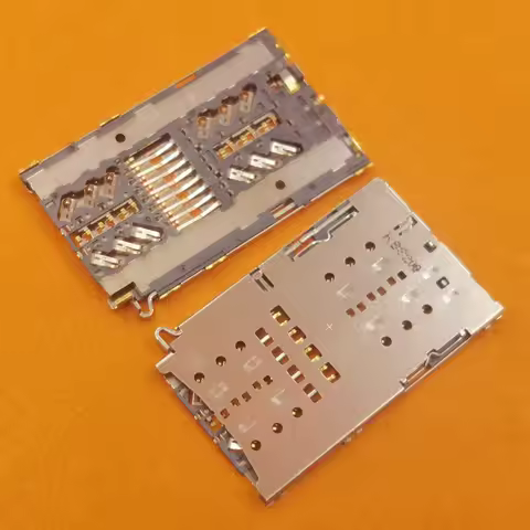 2Pcs SIM Card Reader Slot Tray Connector Holder Plug For Caterpillar Cat S62 Pro S61 S52 S42 S30 S40