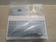全新 白色 無線藍牙鍵盤連滑鼠