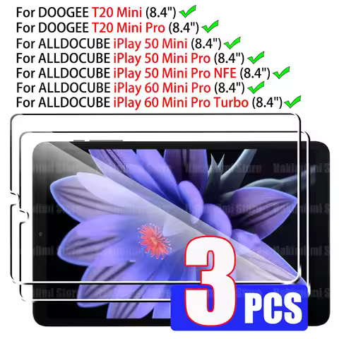 8.4" Screen Protector For DOOGEE T20 Mini/Mini Pro/ALLDOCUBE iPlay 50 Mini/Mini Pro/Mini Pro NFE/ALL