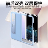 oppo find n手機殼新款折疊屏oppofindn真皮保護套殼膜一體find n全包防摔支架外殼官網高檔超薄皮套男女配件