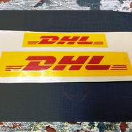 DHL Sticker / Sticker DHL - Sticker Potong - High Quality