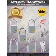 5PCS 50MM YALE MASTER KEY Y120/50/127/5 WET CONDITION PADLOCK WITH