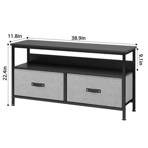 Dresser TV Stand Entertainment Center with Storage, 50Inch TV Stand for TV Stand Dresser Console Tab