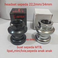 headset sepeda 22,2mm Kom stang komstil sepeda MTB,fixie,lipat,sepeda anak anak mini BMX dll Kom sta