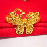 Kendari bracelet with butterfly motif Titanium bracelet Gelang Titanium Gelang Tangan Titanium