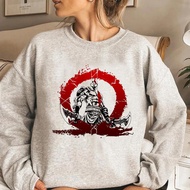 Kratos hoodies women gothic long sleeve top anime Korean style Pullover clothes female Kawaii clothes