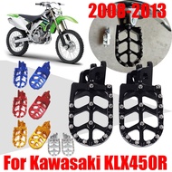 For Kawasaki KLX450R KLX450 KLX 450 R 450R 2008 - 2013 2012 Motorcycle Accessories Footrest Footpegs