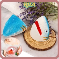 ❁BJA❁ Jaws Bath Bomb, Shark Pattern Sea Animal Bubble Bath Bombs Shark Bath Bomb, Natural Adorable C