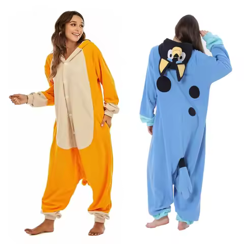Onesieshow Animal Kigurumi Pyjamas Halloween Onesie Adult Kids Cartoon Dog Pajama Cosplay Party Wome