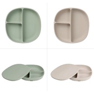 [Xin baby] B.BOX Silicone with Lid Suction Cup Plate Silicone Plate Suction Cup Plate Plate