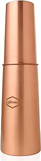 Gluman Cup-Pura Copper Water Bottle With In-Built Glass Cap &amp; Leak-Proof Design I Copper Bottle for Home, School, Gym, Yoga, Trekking &amp; Travel Bottle | Drinkware &amp; Storage Purpose 850 ml, 40190