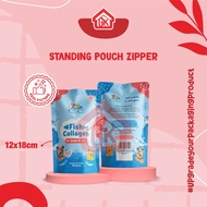 PRINT custom Pouch Packaging Design Size 12x17cm 12x18cm/