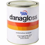 Cat DANAGLOSS NC BLACK Cat Hitam Mengkilap 1 liter
