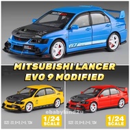 Die Cast 1:24 Lancer Evo 9 Modified Vehicle Model Diecast Collection