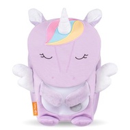 聖誕禮物 動動好朋友 幼兒後背包-粉紫獨角獸 可張手抱抱 3D背墊