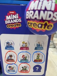 (售/換) ZURU Mini BRANDS create Snow Globes Disney Series 1  迪士尼 雪球 水晶球 米奇 Mickey Mouse 魔海奇緣 Moana