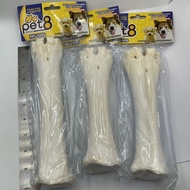 White Wavy Bone From Real Cow 1 Length 7-8 Inches HS63