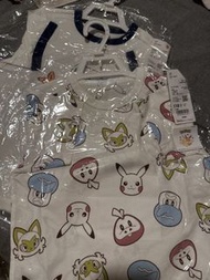 Uniqlo Pokemon 野貓軍團 Markey jippon Mofusand tee size 100/110