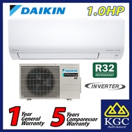 DAIKIN 1.0HP R32 FTKF25BV1MF / RKF25AV1M Standard Inverter Air Conditioner