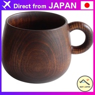 Chaine de Mug, a carved-out chestnut mug. Enjoy the comfort of natural materials at your table every