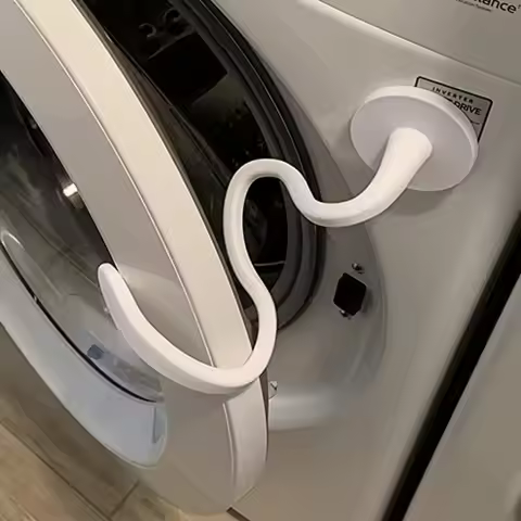 Front Load Washing Machine Door Magnetic Bracket Serpentine Shape Silicone Strong Magnet Washing Mac