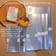 (Not Squishy!) Crispy Packaging/ Crispack Squishy/ 50 micron Thick OPP Plastic