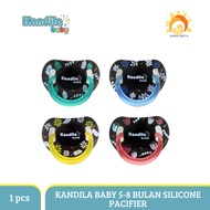 KANDILA BABY 5-8 MONTHS SILICONE PACIFIER KDL 039-4 STAGE-2 SINGLE KANDILA BABY PACIFIER/