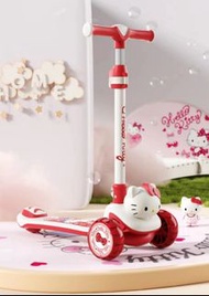 2023年最快款 Hello Kitty Scooter 兒童可調高低滑板車