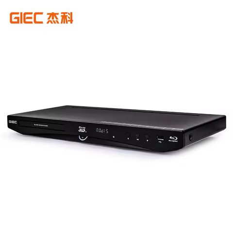 GIEC G4350 Blu ray Player DVD VCD BD Player Portable Supports 3D 4K DTS Decoding 1080P HD Full Area 