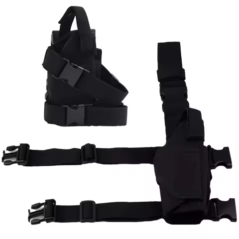 Tactical Leg Holster Airsoft Accessories Shooting Hunting Pistol Belt Holster Nylon Pouch Gun Holste