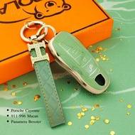 PC1 Porsche Cayenne 911 996 Macan Panamera Boxster Car Key Case Keychain Cover TPU