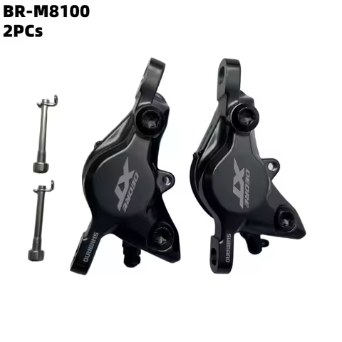 SHIMANO M8100 DEORE XT Hydraulic brakes mtb bike accessories with brake calipers Left & Right Brake 