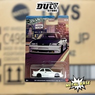 Ducstore Model car JKX60 Hot Wheels 91 Nissan Sentra SE-R - Metal base Silver Series