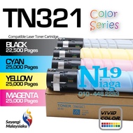 Compatible to Konica Minolta TN321K TN321C TN321M TN321Y TN321 Bizhub C224 C284 C364 A33K190 A33K290